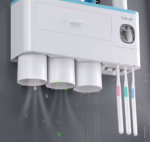 Smart Wall-Mounted Toothpaste Dispenser with Magnetic Holder - Image 2