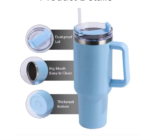 Stainless Steel Vacuum-Insulated Travel Mug - Image 2