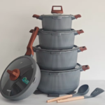 Aluminum Alloy Ceramic Coated Cooking Pot Set