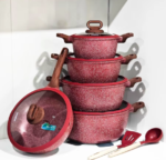 15-Piece Non-Stick Cookware Set