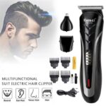 KEMEI Fully Automatic Original Hair Clipper and Nose Hair Trimmer (3-in-1)